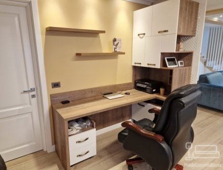 Mobilier pentru living cu birou
