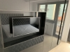 Dormitor modern, fronturi din MDF lucios D 406