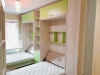 Dormitor copii cu doua paturi rabatabile D 405
