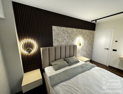 Mobilier de Dormitor Matrimonial din MDF Vopsit