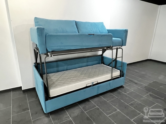 Canapea pat supraetajat cu saltele 200 × 90 – livrat în brașov
