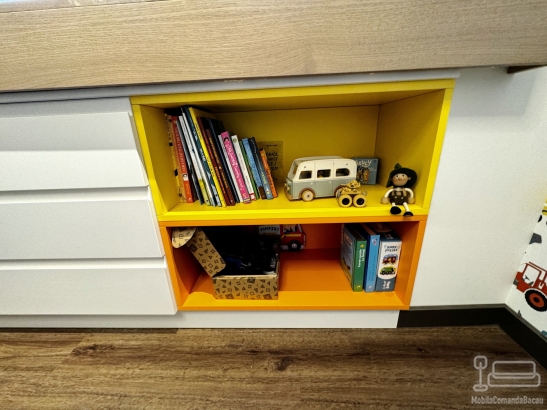 Mobilier Dormitor Copii din MDF Vopsit