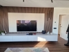 Mobilier pentru living cu riflaje, din MDF