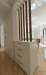Mobilier hol din PAL melaminat cu riflaje decorative, soft-close Blum