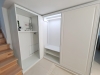 Dressing pe colț din MDF vopsit, cu uși glisante Häfele Germania