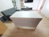 Masă extensibilă din PAL Light Virginia Walnut realizată la comandă