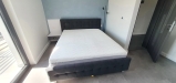 Mobilier dormitor copil pe colț din pal melaminat – dulapuri, birou, pat tapițat, Bacău