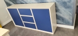 Mobilier living din PAL melaminat dublat cu fronturi MDF vopsit – montaj în Bacău
