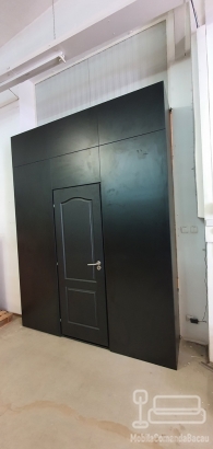 Dressing birou cu 3 uși glisante, trecere între camere – Bacău