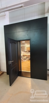 Dressing birou cu 3 uși glisante, trecere între camere – Bacău