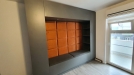 Mobilier hol tapițat cu mască de calorifer și corp centrală