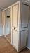 Mobilier dormitor din lemn – pat 160×200, 2 noptiere și dulap cu oglinzi (Bacău)