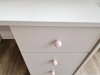Mobilier dormitor pentru copil din pal melaminat – pat, birou și dulapuri, Bacău