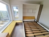 Ansamblu mobilier dormitor cu pat rabatabil vertical și „corp tip pian” – Iași