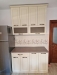 Mobilier bucătărie MDF vopsit – corp centrală & mască calorifer, jud. Bacău