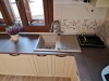 Mobilier bucătărie MDF vopsit – corp centrală & mască calorifer, jud. Bacău