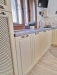 Mobilier bucătărie MDF vopsit – corp centrală & mască calorifer, jud. Bacău