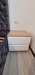 Mobilier dormitor cu pat tapițat și dressing cu uși glisante – Bacău