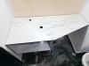 Corp chiuvetă baie din HPL – 1200 × 450 × 400 mm, montaj la Pensiunea Podu’ cu Lanțuri (Bacău)