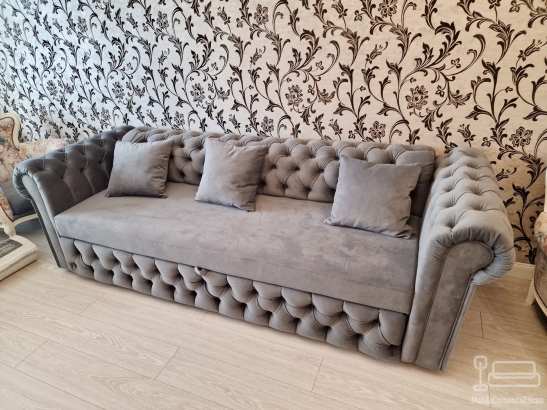 Canapea extensibilă chesterfield 200 × 80 – Bacău