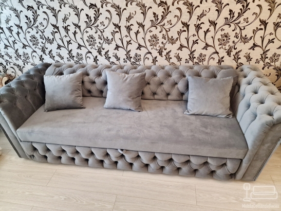 Canapea extensibilă chesterfield 200 × 80 – Bacău