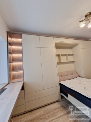 Ansamblu mobilier pe colt Pat Rabatabil