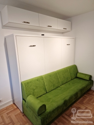 Ansamblu Pat Rabatabil cu Canapea