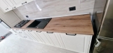 Bucătărie din MDF vopsit cu feronerie Blum – 4,3 m