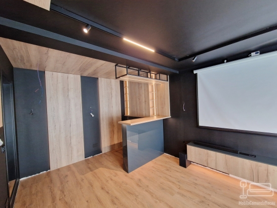 Mobilier complet pentru sală de cinema acasă