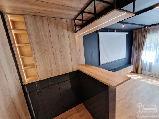 Mobilier complet pentru sală de cinema acasă