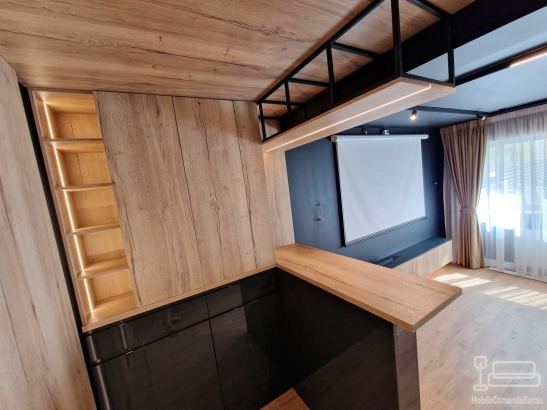 Mobilier complet pentru sală de cinema acasă