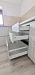 Mobilier de bucătărie din PAL melaminat, cu feronerie Blum cu amortizare