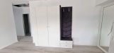 Mobilier hol din pal melaminat cu banchetă tapițată