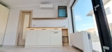 Bucătărie din mdf vopsit, 2000 mm – feronerie blum, iluminare led hafele