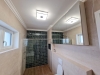 Mobilier de baie din MDF furniruit, cant laser și blat din quartz – 1,8 m, Bacău