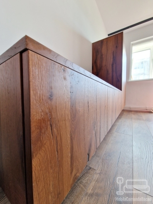 Mobilier living din mdf furniruit, 2800 mm – blum + pacta, Bacău