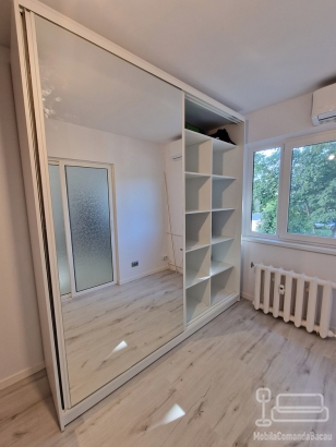 Ansmablu mobilier cu pat rabatabil si Canapea