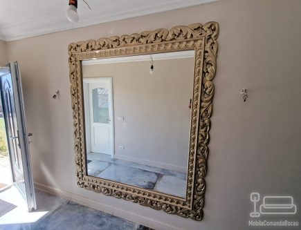 Oglindă cu ramă din mdf traforat 2000 × 1800 – buhuși, băcău