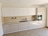 Bucătărie mdf perfect sense, 4650 mm – feronerie blum & masă extensibilă în sertar, adjud