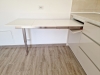Bucătărie mdf perfect sense, 4650 mm – feronerie blum & masă extensibilă în sertar, adjud