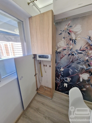 Mobilier-bucatarie-pal-mdf-vopsit-4000mm-blum-Iași