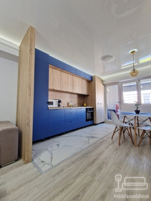 Mobilier-bucatarie-pal-mdf-vopsit-4000mm-blum-Iași