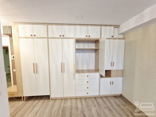 Mobilier hol din PAL, realizat pe comandă în Bacău