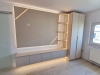 Mobilier living la comandă cu perete despărțitor și birou, Bacău