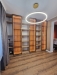 Vitrine living la comandă din MDF riflat furniruit cu miez negru, Bacău