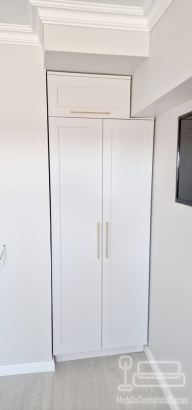 Mobila de bucatarie personalizata din MDF vopsit