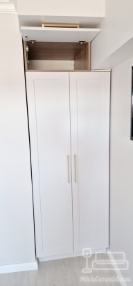 Mobila de bucatarie personalizata din MDF vopsit