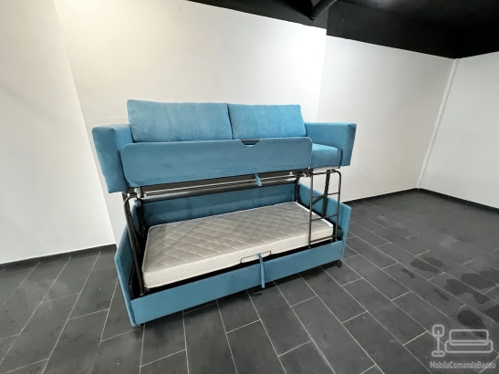Canapea pat supraetajat cu saltele 200 × 90 – livrat în brașov