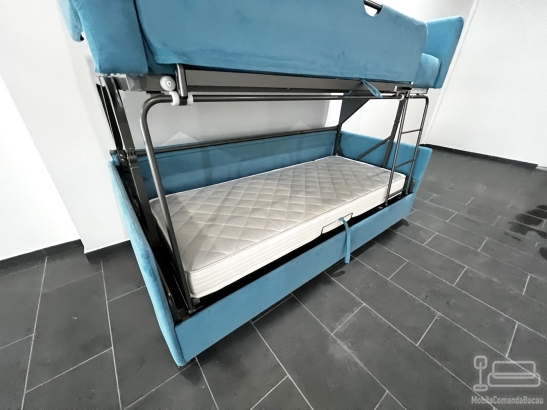 Canapea pat supraetajat cu saltele 200 × 90 – livrat în brașov