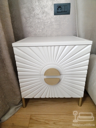 Mobilier de dormitor din MDF vopsit